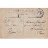 NEUILLE PONT PIERRE : carte photo des travaux au chateau vers 1910 - très bon état