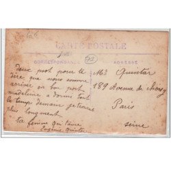 SAINT JULIEN DE CIVRY : CARTE PHOTO - Les faucheurs - Très bon état