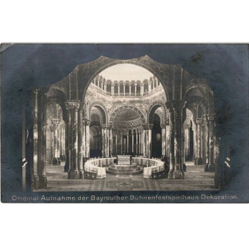 COMPOSITEUR: wagner: original aufnahme der bayreuther böhnenfestspielhaus-dekoration - état