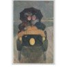 KIRCHNER Raphaël : "Flashing Motorists" en 1904 - très bon état