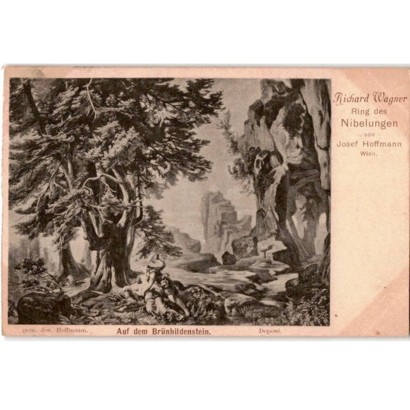 COMPOSITEUR: wagner: ring des nibelungen von josef hoffmann - très bon état