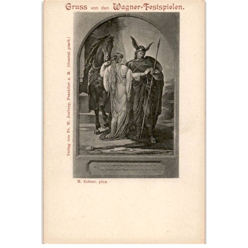 COMPOSITEUR: wagner: gruss von den wagner-festspielen - très bon état