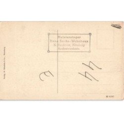 COMPOSITEUR: wagner: nürnberg hans sachs-haus Rückansicht - très bon état