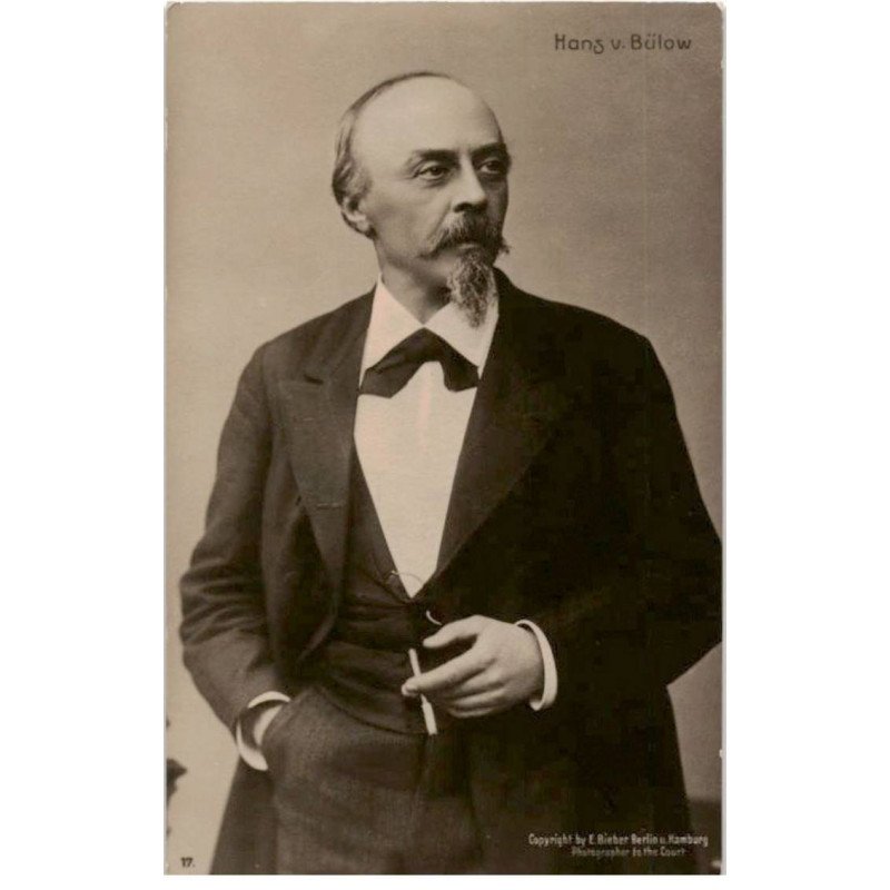 COMPOSITEUR: wagner: Hans v. Bülow - très bon état