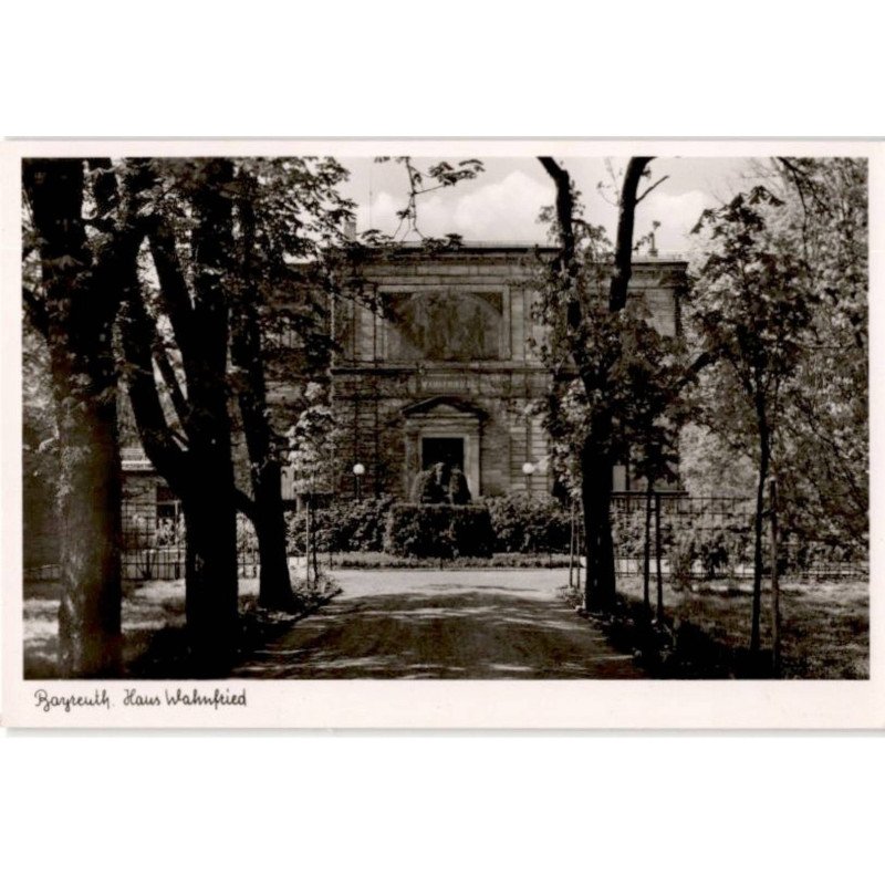 COMPOSITEUR: wagner: bayreuth Haus Wahnfried - très bon état