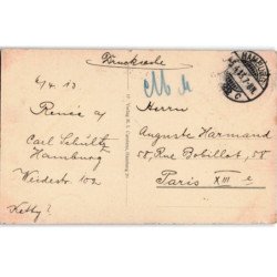 COMPOSITEUR: wagner: hamburg Uhlenhorst, walküren-denkmal - très bon état