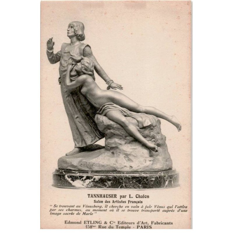 COMPOSITEUR: wagner: tannhauser par L. Chalon - très bon état