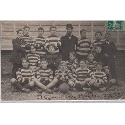 VANVES : CARTE PHOTO 3ème équipe de Rugby Lycée Michelet - Très bon état