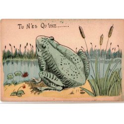 ANIMAUX: grenouille tu n'es qu'une... - très bon état