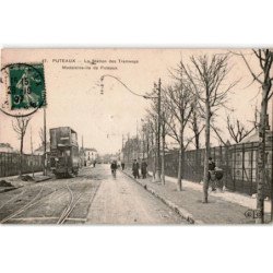 TRANSPORT: chemin de fer et tramway, station madeleine-ile de puteaux - très bon état