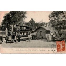 TRANSPORT: chemin de fer et tramway, noisy-le-grand station - très bon état