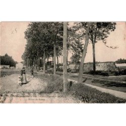 TRANSPORT: chemin de fer et tramway, villemomble mur crenele souvenir de 1870 - très bon état