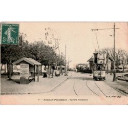 TRANSPORT: chemin de fer, tramway, neuilly-plaisance, square plaisance - très bon état