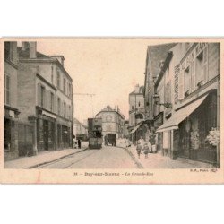 TRANSPORT: chemin de fer, tramway, bry-sur-marne, la grande-rue - très bon état