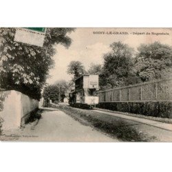 TRANSPORT: chemin de fer, tramway, noisy-le-grand départ du nogentais - très bon état