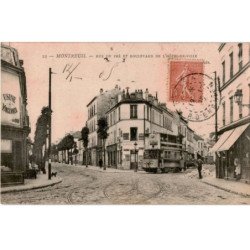 TRANSPORT: chemin de fer, tramway, rue du pré et boulevard de l'hôtel-de-ville - très bon état