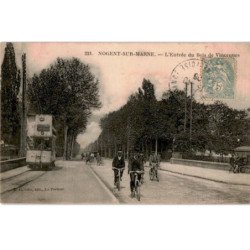 TRANSPORT: chemin de fer, tramway, nogent-sur-marne, l'entrée du bois de vincennes - état