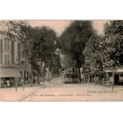 TRANSPORT: chemin de fer, tramway, le perreux, avenue de bry, allée de l'alma - très bon état