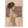 KIRCHNER Raphaël : "Greek Vergins" en 1900 - bon état (traces au dos)
