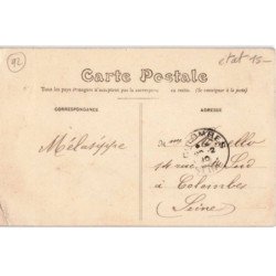 COLOMBES: inondation de 1910 le moulin july sous les eaux - état