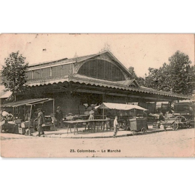 COLOMBES: le marché - très bon état