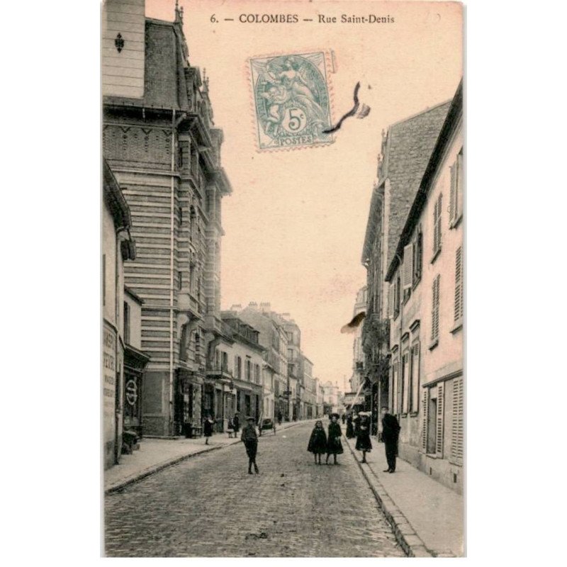 COLOMBES: rue saint-denis - état