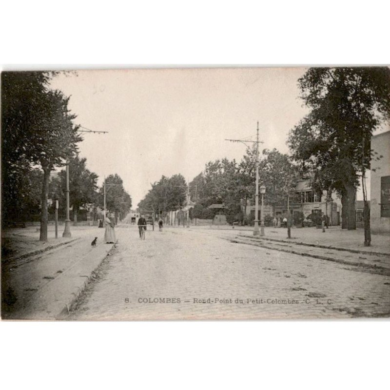 COLOMBES: rond-point du petit colombe - très bon état