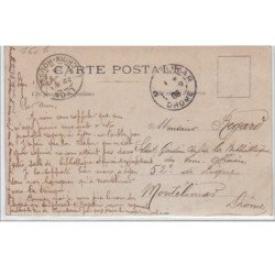 LYON : CARTE PHOTO - Boucherie des Pierres Plantées - Très bon état