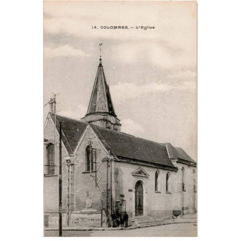 COLOMBES: l'église - très bon état