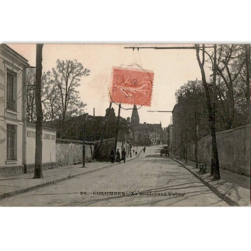 COLOMBES: le boulevard valmy - très bon état