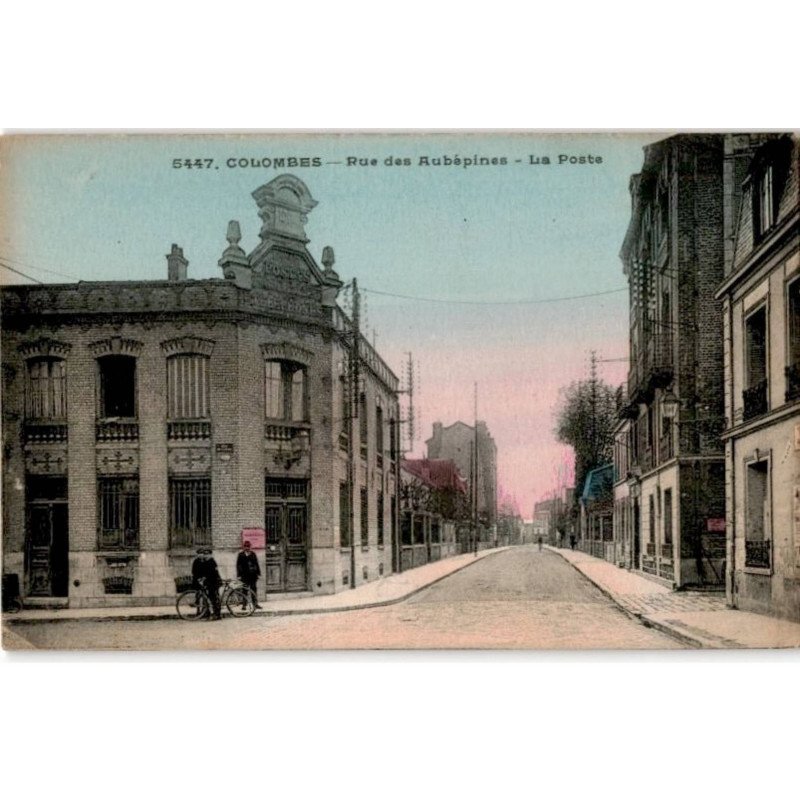 COLOMBES: rue des aubépines, la poste - très bon état