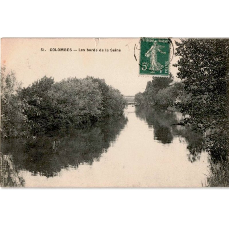 COLOMBES: les bords de la seine - très bon état