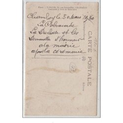 CHAMBERY : CARTE PHOTO - 1930 -La Duchesse et ses Demoiselles d'honneur à la mairie après la Cérémonie - Très bon état