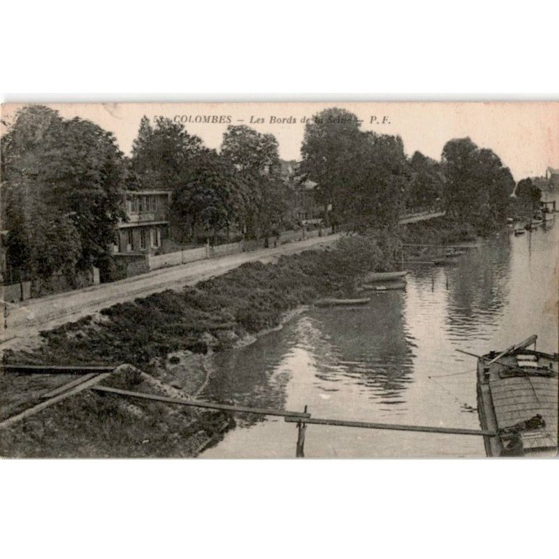 COLOMBES: les bords de la seine - très bon état