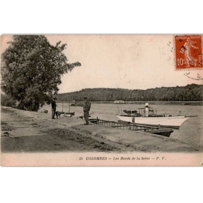 COLOMBES: les bords de la seine - très bon état