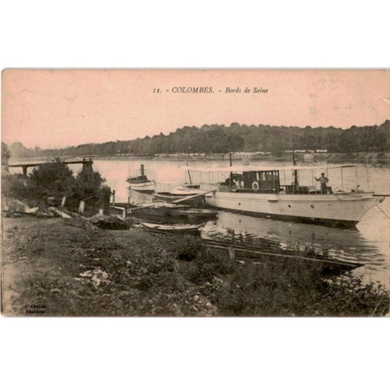 COLOMBES: bbords de seine - état
