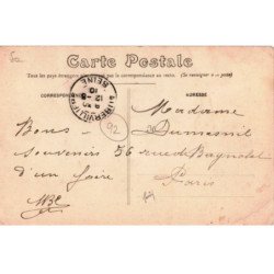 COLOMBES: inondation de 1910 vue prise du boulevard marceau - très bon état