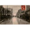 COLOMBES: la crue de la seine 30 janvier 1910 rue saint-hilaire - très bon état