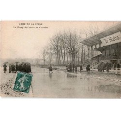 COLOMBES: crue de la seine le champ de courses de colombes - très bon état