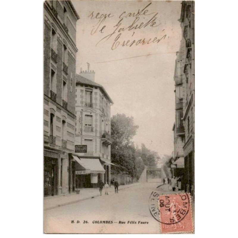 COLOMBES: rue félix-faure - très bon état