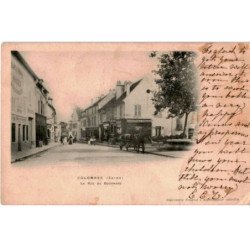 COLOMBES: la rue de bournard - état