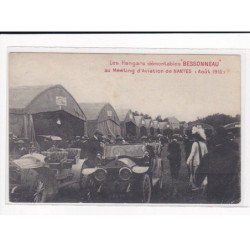 NANTES : Meeting d'aviation, Les Hangars démontables "BESSONNEAU", Août 1910 - très bon état