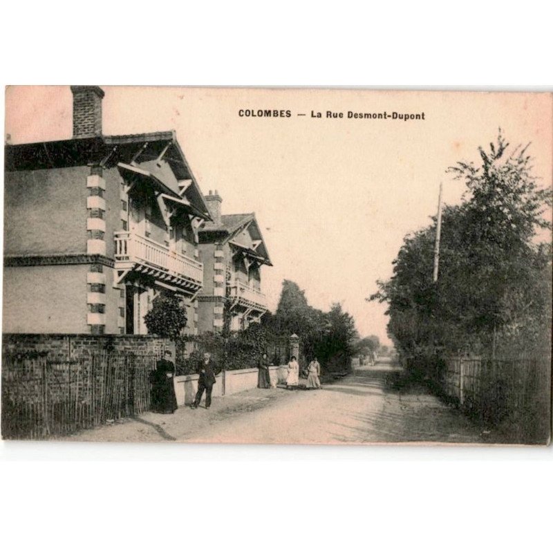COLOMBES: la rue desmont-dupont - très bon état