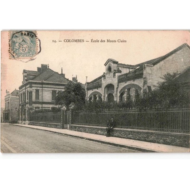 COLOMBES: école des monts clairs - très bon état