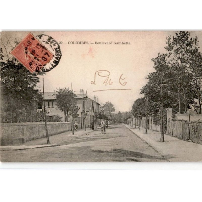 COLOMBES: boulevard gambetta - très bon état