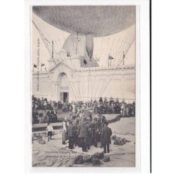 ANGERS : Exposition de 1906, Ascension du ballon "La Ville d'Angers" - très bon état