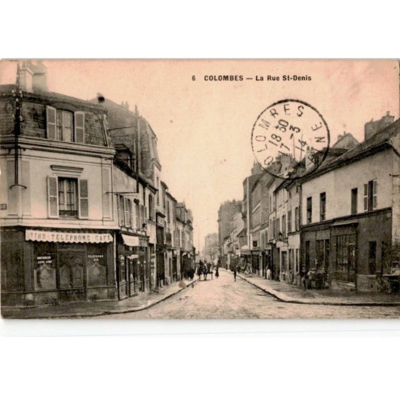 COLOMBES: la rue saint-denis - très bon état