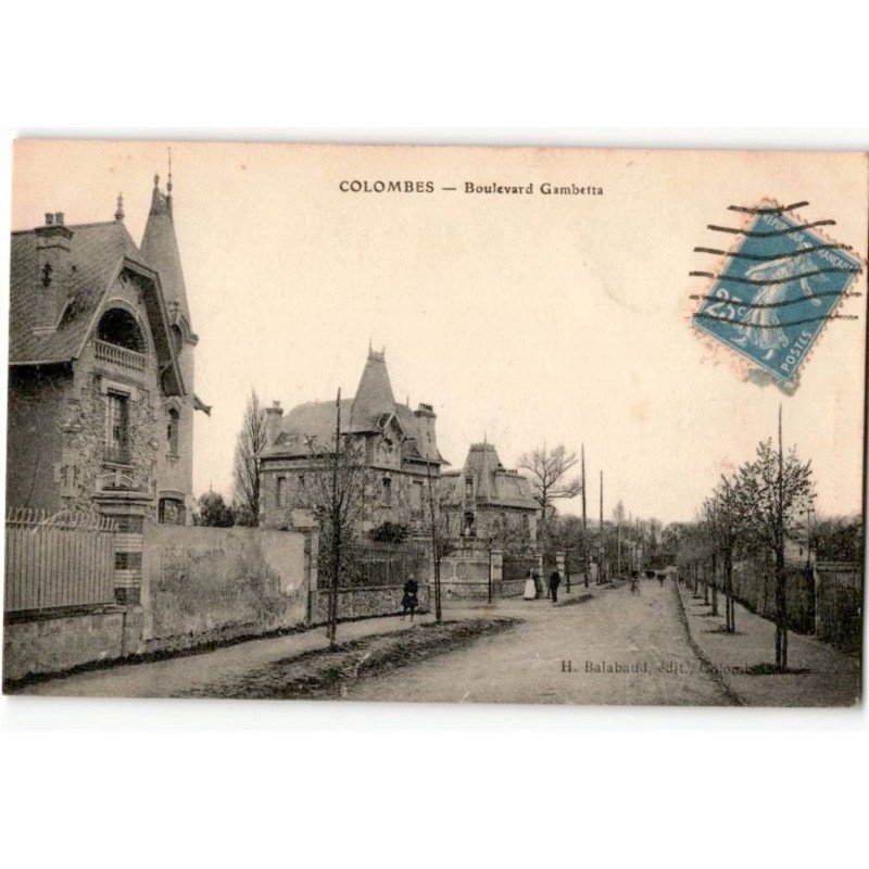 COLOMBES: boulevard gambetta - très bon état