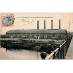 COLOMBES: usine élévatoire de la ville de paris - très bon état