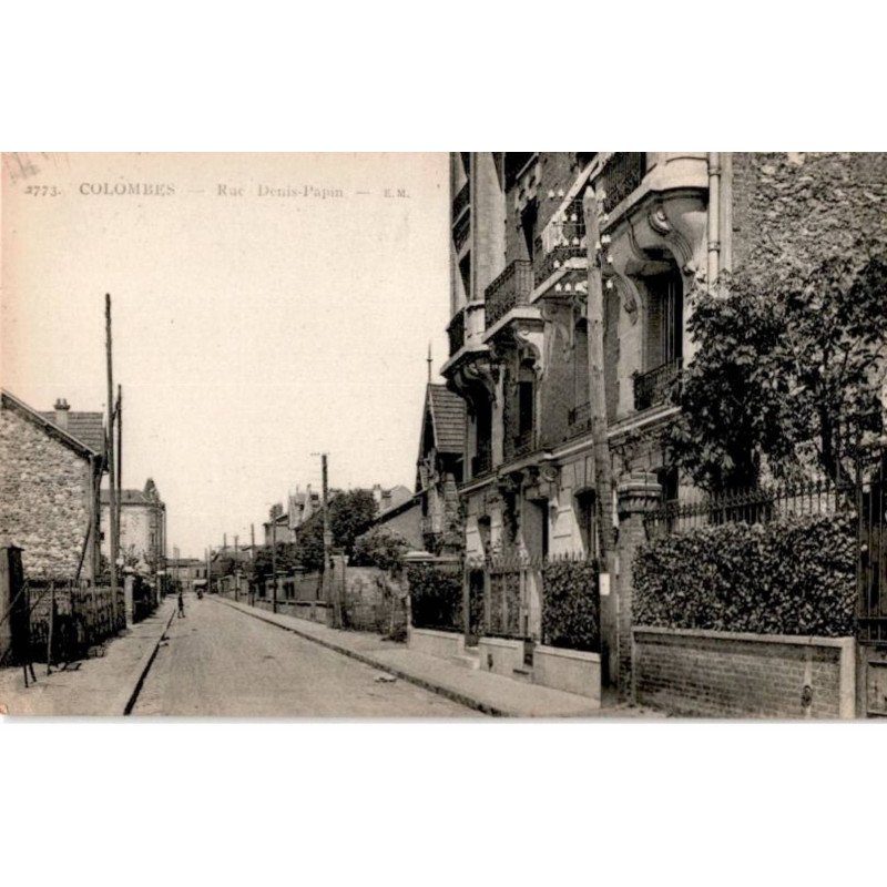 COLOMBES: rue denis-papin - très bon état
